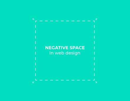negative spaces in wed design